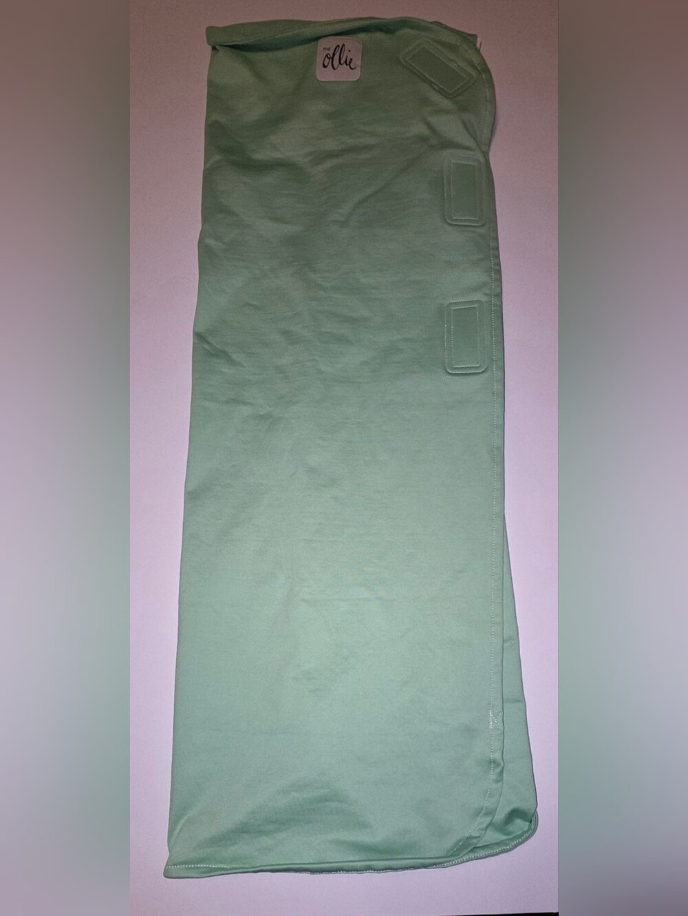 Ollie Mint Green Baby Sleep Sack - Secure Swaddle Sack